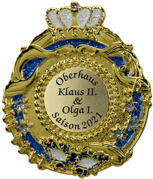 Karnevalspins Lager - Pin-0056 blau-weiß