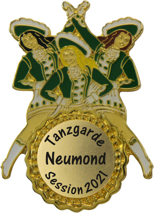 Karnevalspins Lager - Pin-0060 grün-weiß